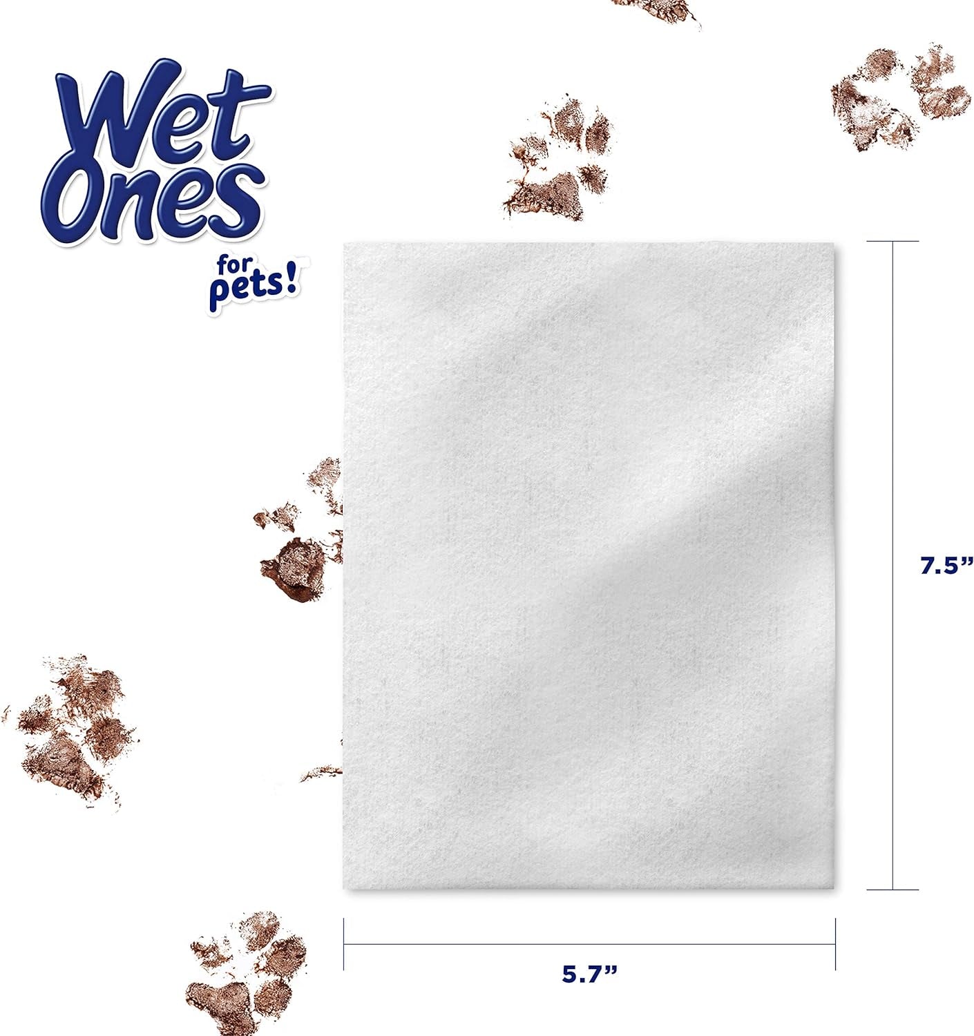 for Cats Freshening Wipes, Multi-Purpose Cat Grooming Wipes with Aloe Vera, Helps Remove Dirt, Odor, and Dander between Baths, Fresh Scent, 50 Count