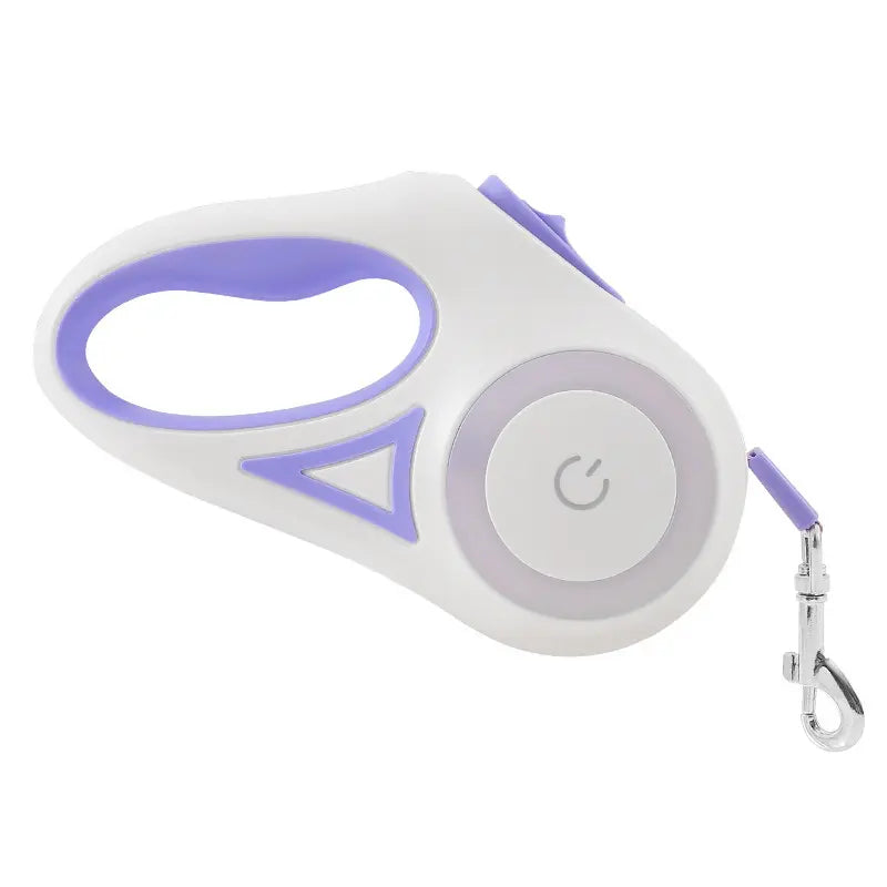 Illuminate Your Night Walks with the Pawzseek LED Retractable Dog Leash - A Must-Have for Safe Evening Strolls!